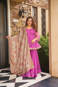 Beautiful Embroidered Duptta Sharara Set