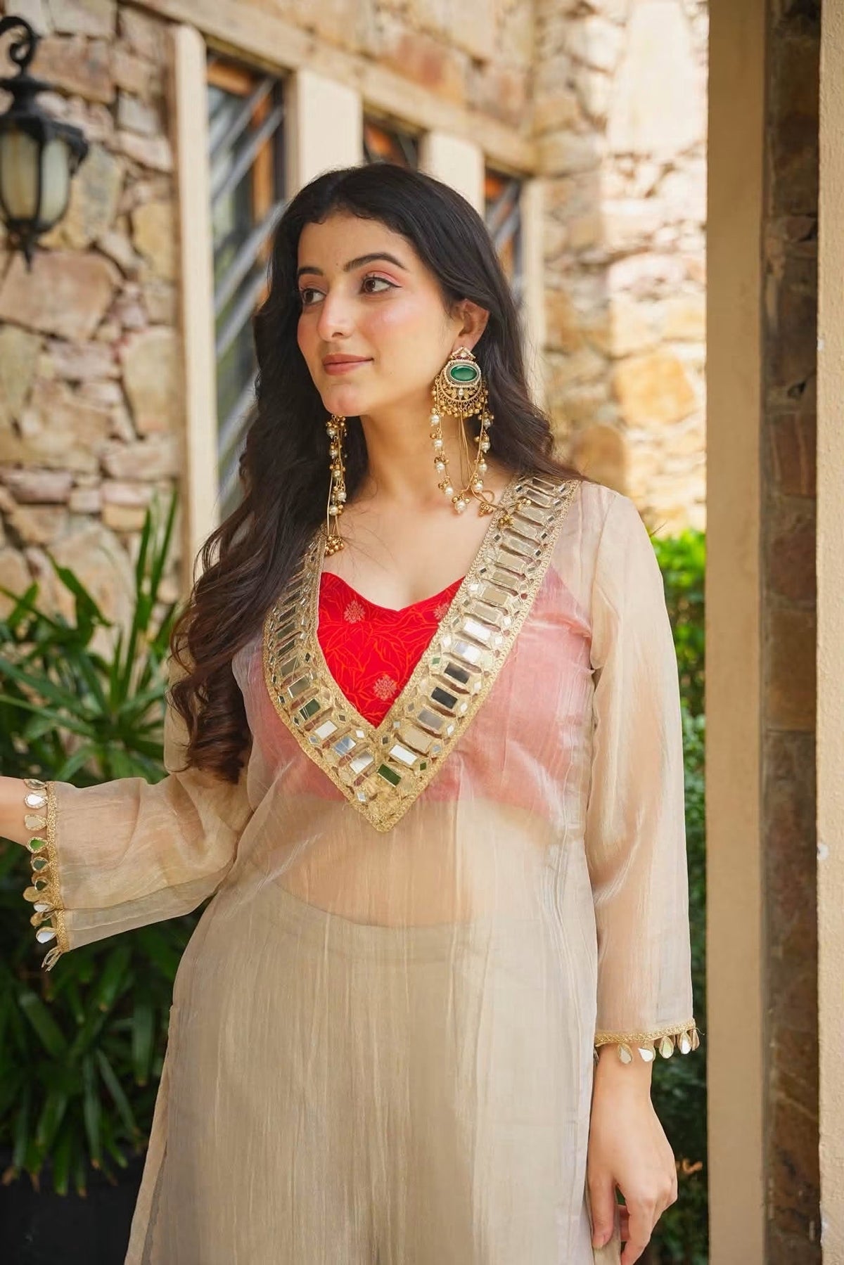 Trendy Indo-Western kurta Set ❤️