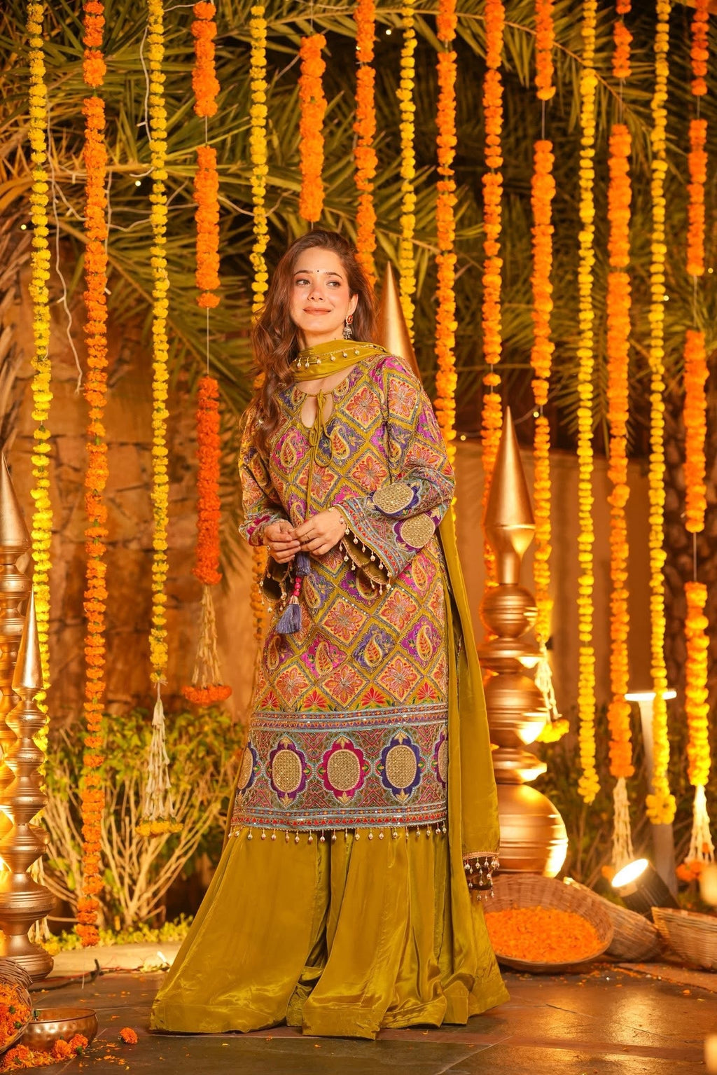 Traditional Embroidered Kurta Set