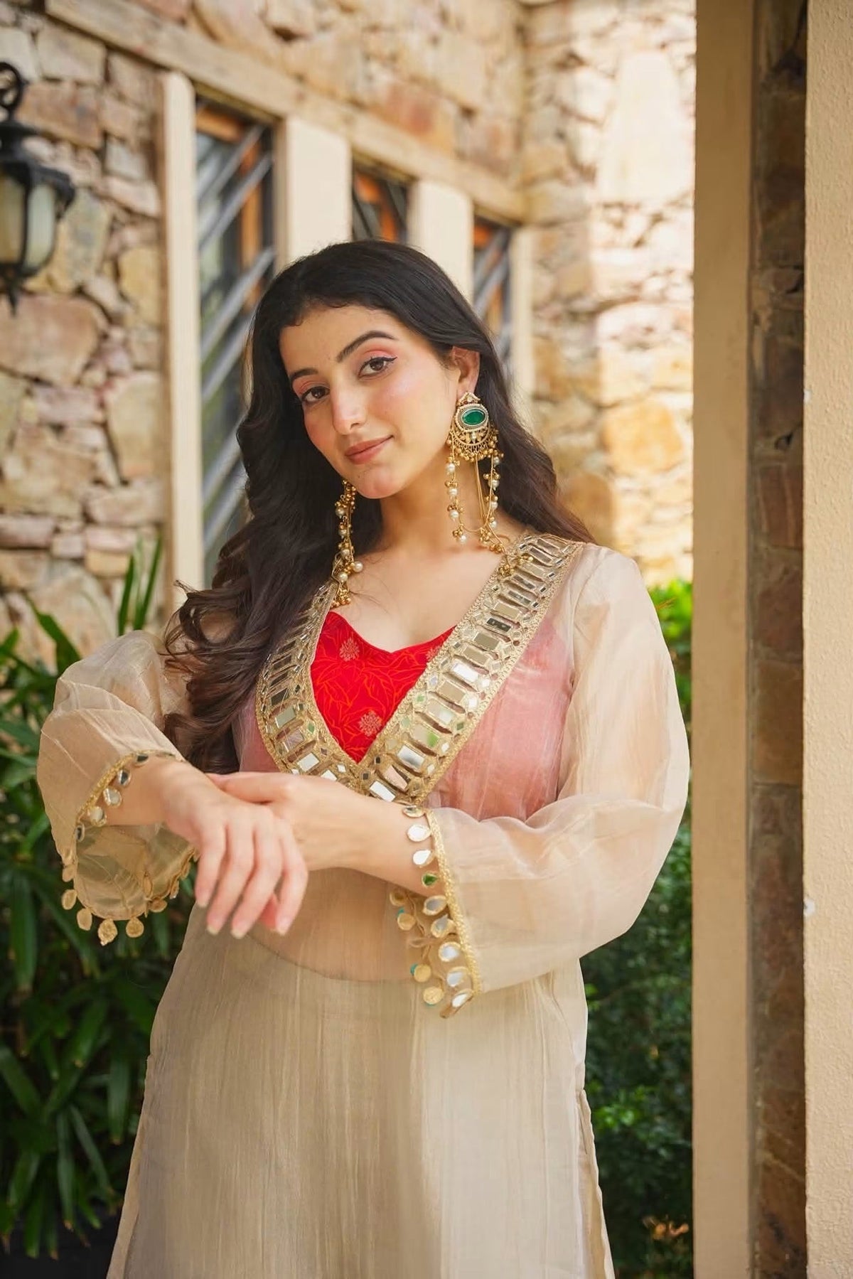 Trendy Indo-Western kurta Set ❤️