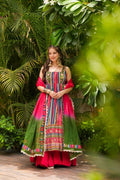 Traditional Heavy Embroidered Work Anarkali Suit Set