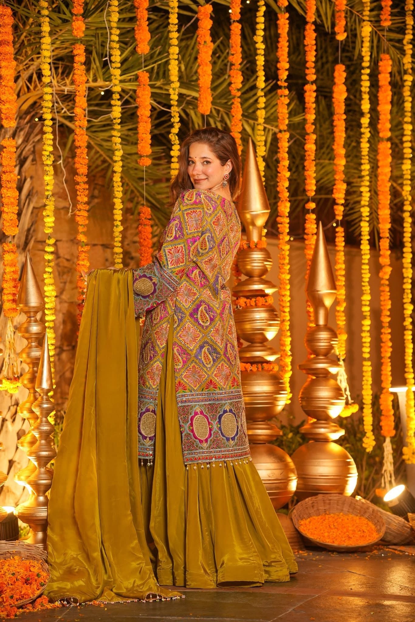 Traditional Embroidered Kurta Set